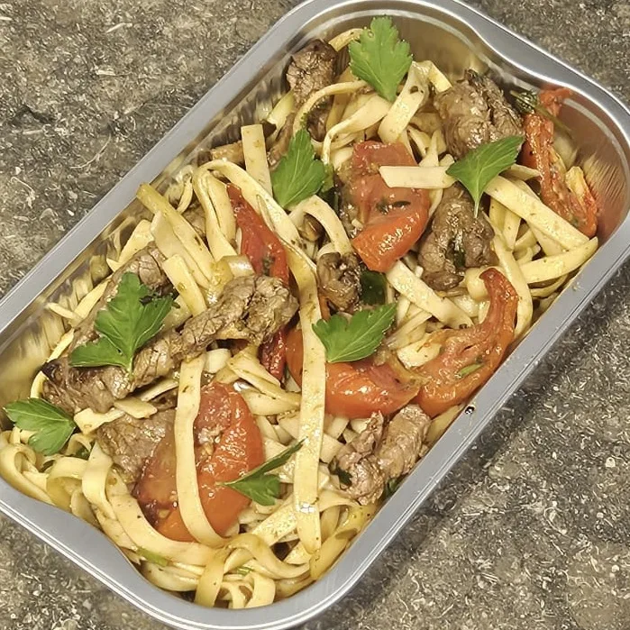 Pasta (Pappardelle met rundsvlees en koriander) 400 gr